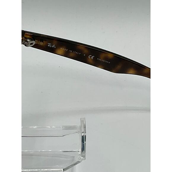 Pre-Owned Ray Ban RB 2132 Polarized New Wayfarer Sunglasses-Brown - Picture 7 of 8